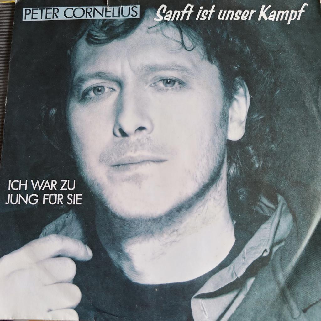 Peter Cornelius - Sanft ist unser Kampf / Ich war zu jung, Ophalen of Verzenden, Gebruikt, 7 inch
