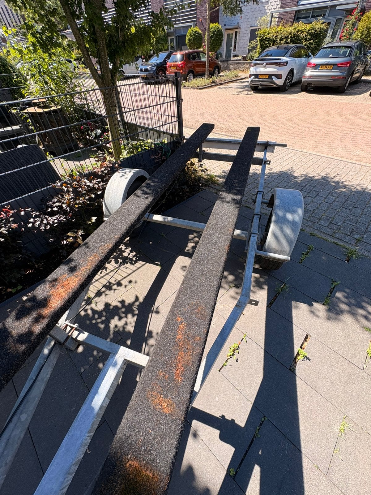 Pega boottrailer 450, Watersport en Boten, Ophalen, Minder dan 1500 kg, Gebruikt, Sloepentrailer