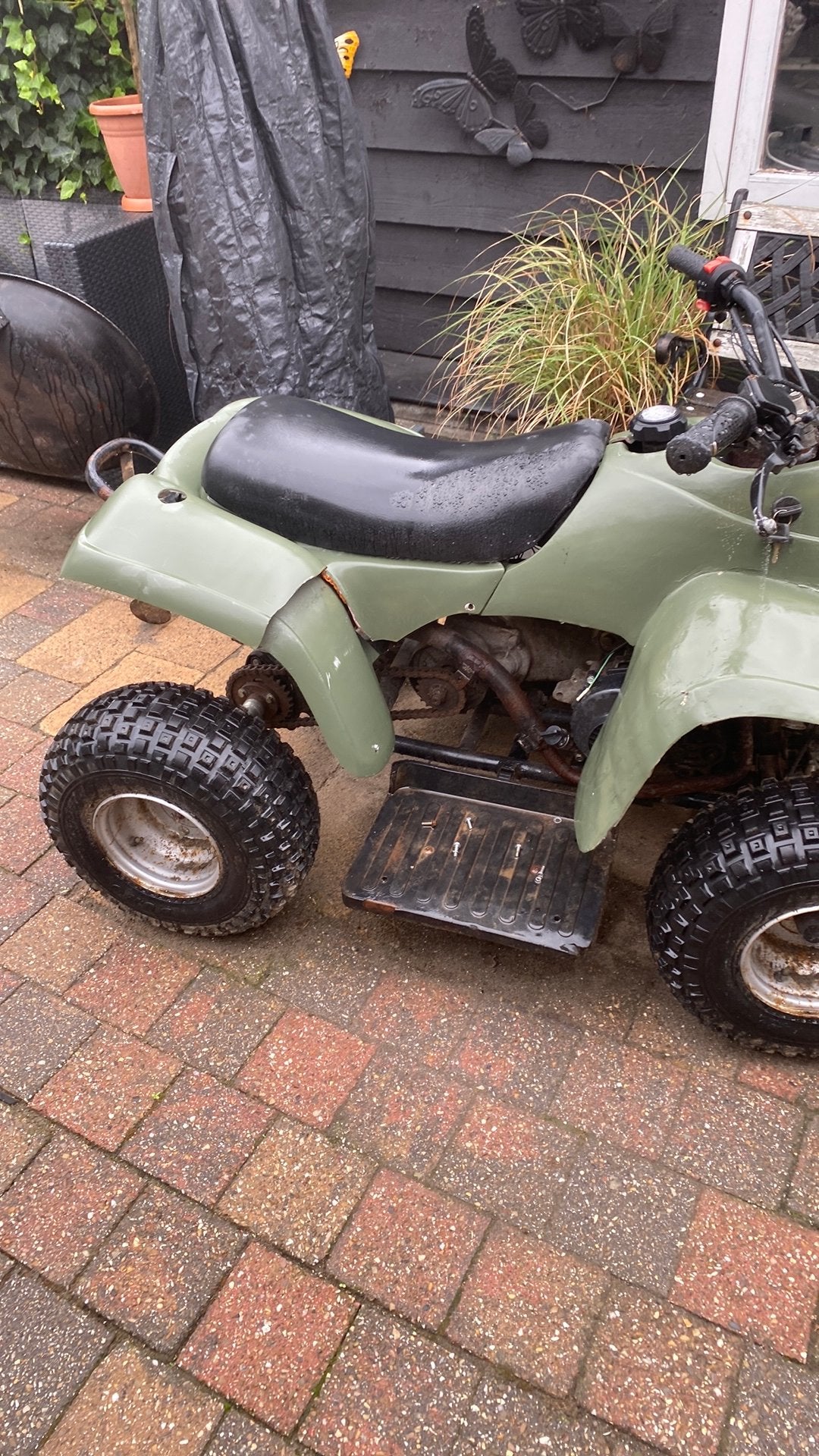 Kleine quad voor onderdelen, Ophalen, Gebruikt