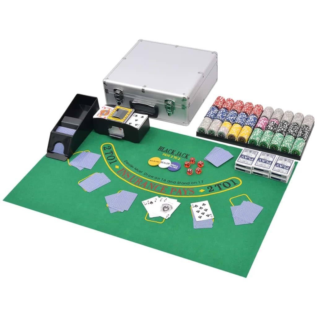 Poker / Blackjack set. Gratis verzending in NL, Vijf spelers of meer, Ophalen of Verzenden, Nieuw