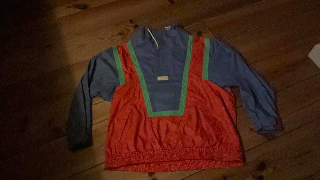 Vintage Tenson windbreker (retro kleurstelling) maat L, Ophalen of Verzenden, Zo goed als nieuw