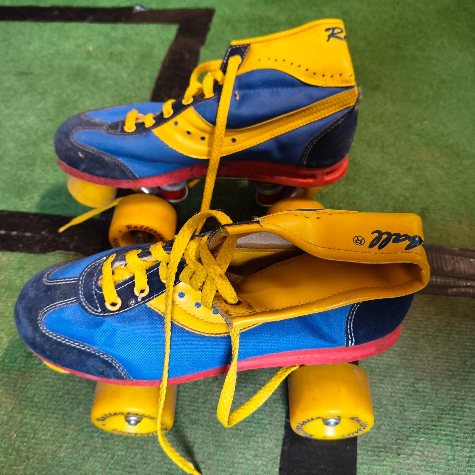 rolschaatsen vintage jaren 80 maat 39, Ophalen, Gebruikt, Dames