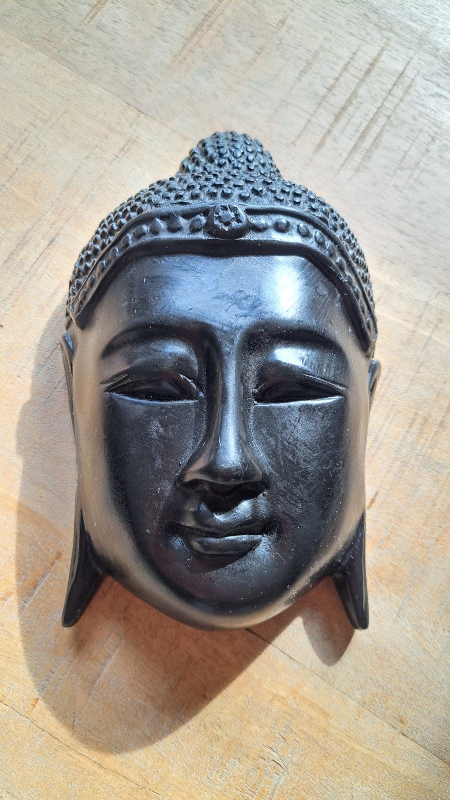 Boeddha Buddha hoofd om op te hangen, Ophalen of Verzenden, Zo goed als nieuw