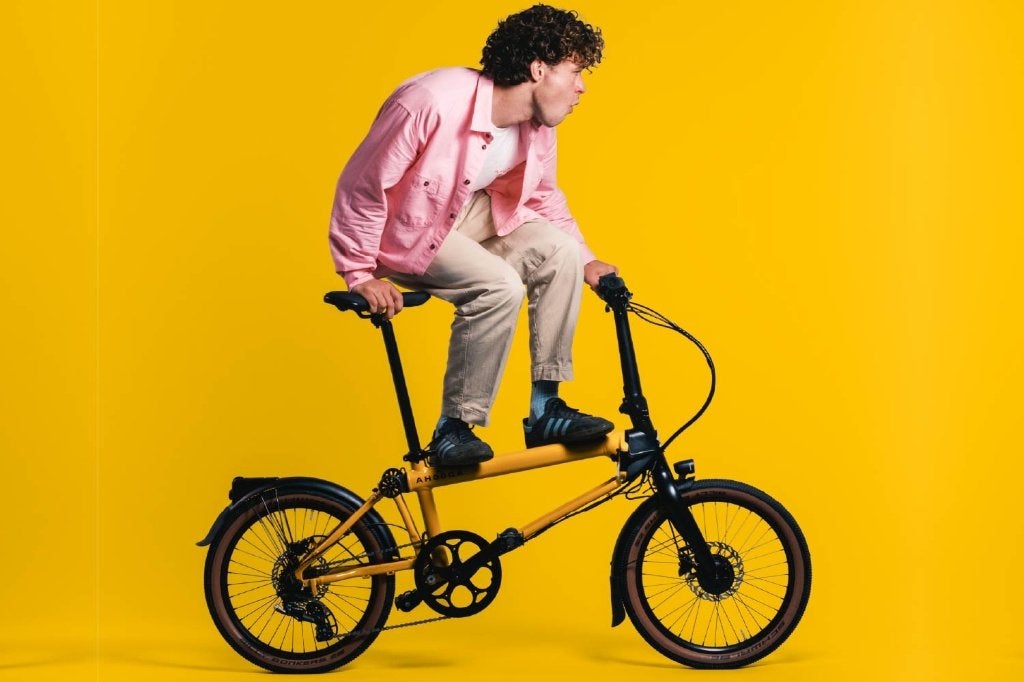 Ahooga Max Elektrische Vouwfiets – Nieuwstaat, Ophalen, Zo goed als nieuw, 20 inch of meer