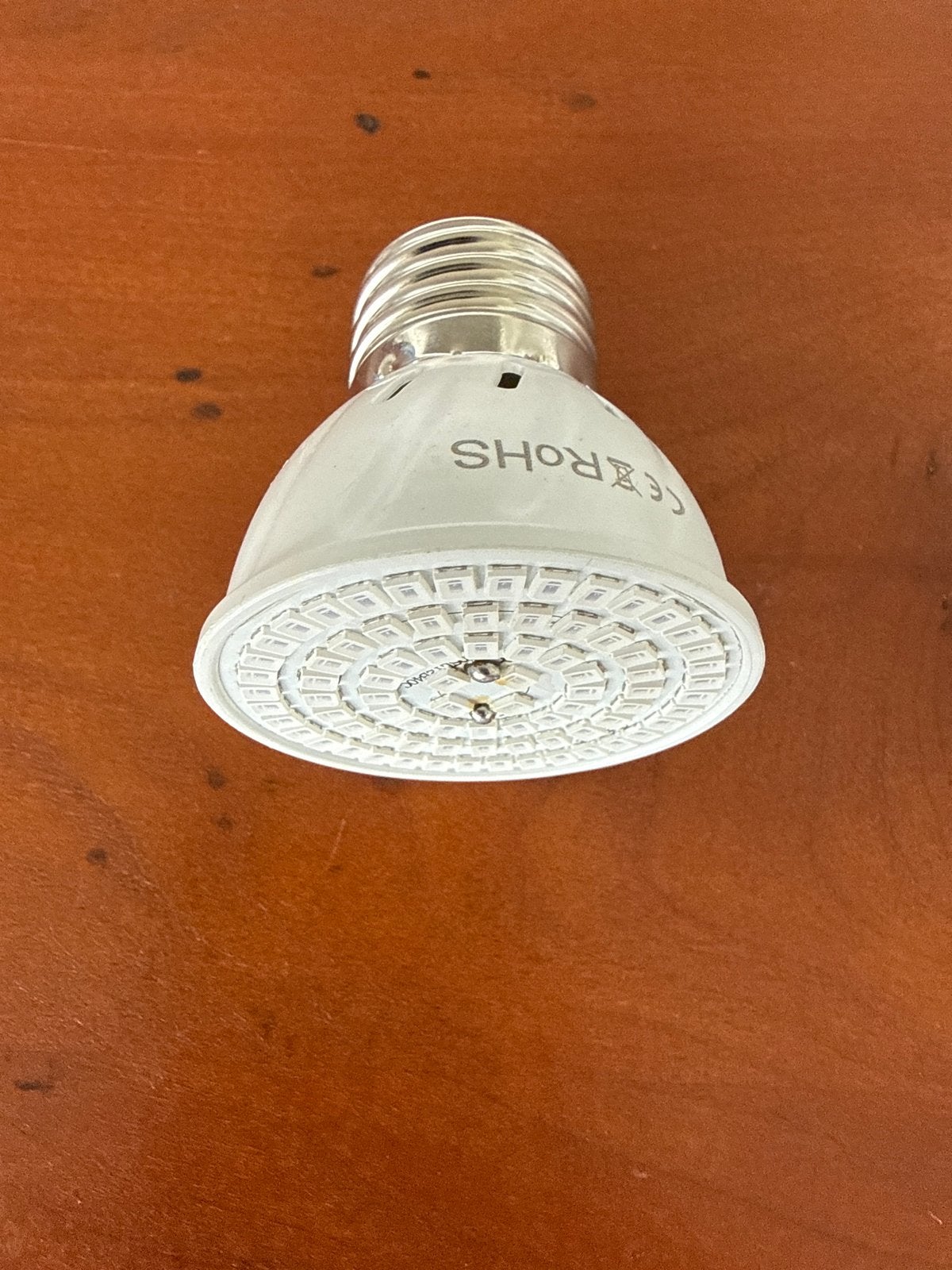 8x, E27 UV LED Lamp - blacklight voordelig in stroomverbruik, Overige merken, Kunststof, Verzenden, Nieuw