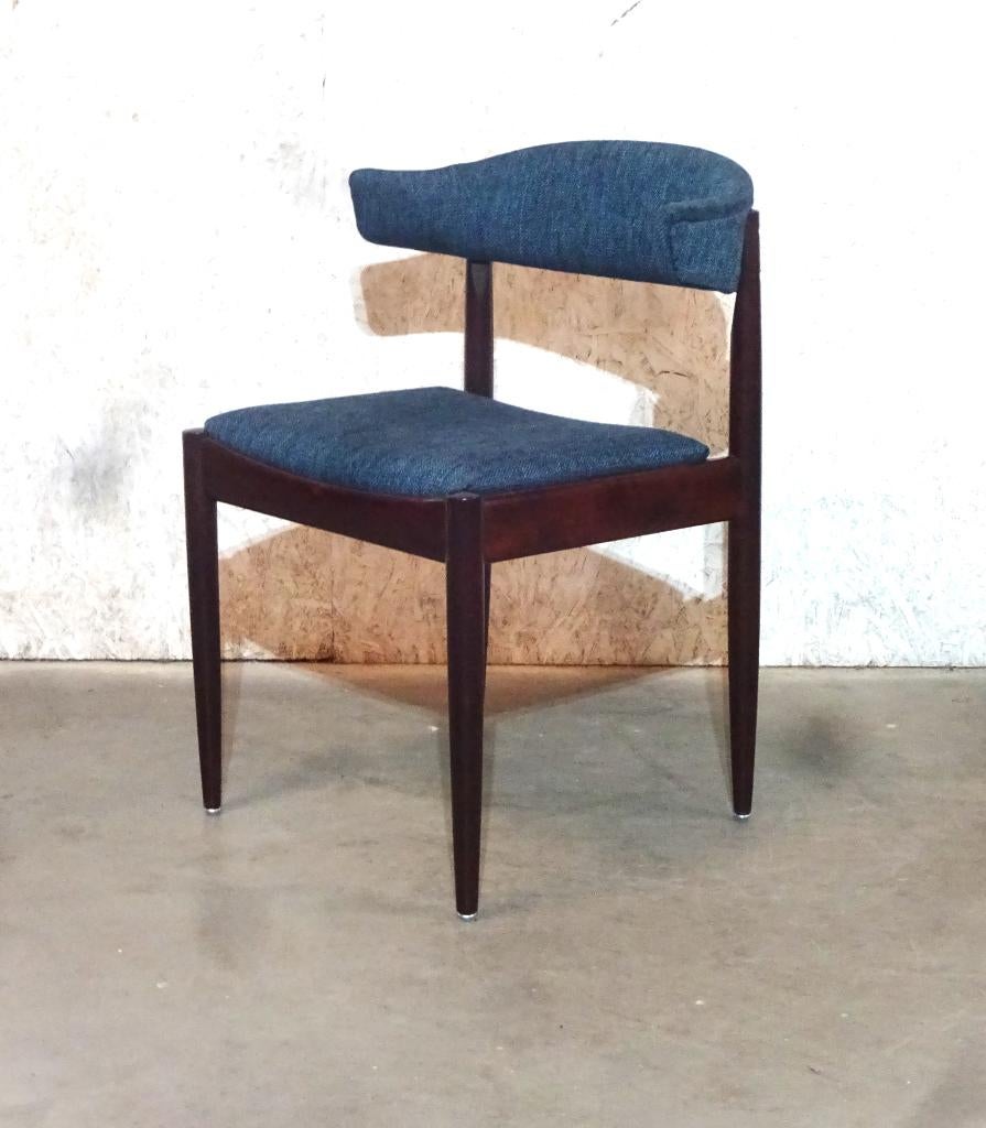 4 Retro vintage design eetkamerstoelen stoel A.W.A Holland, Overige materialen, Overige kleuren, Ophalen of Verzenden, Zo goed als nieuw