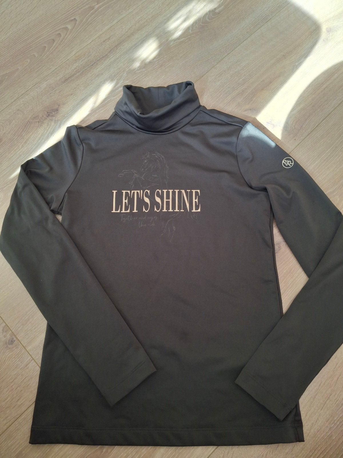 BR groen longsleeve mt 164, Ophalen of Verzenden, Zo goed als nieuw, Dressuur, Bovenkleding