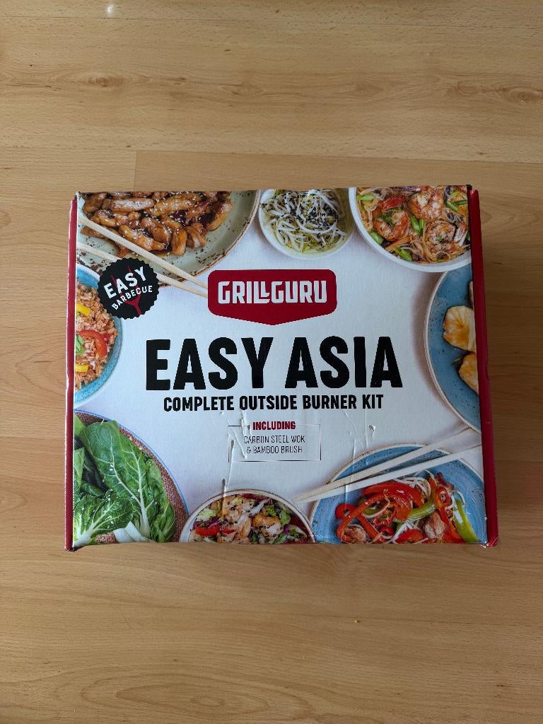 EASY ASIA Outside Burner Kit + Gas Canister (New), Ophalen of Verzenden, Nieuw, Gril Guru