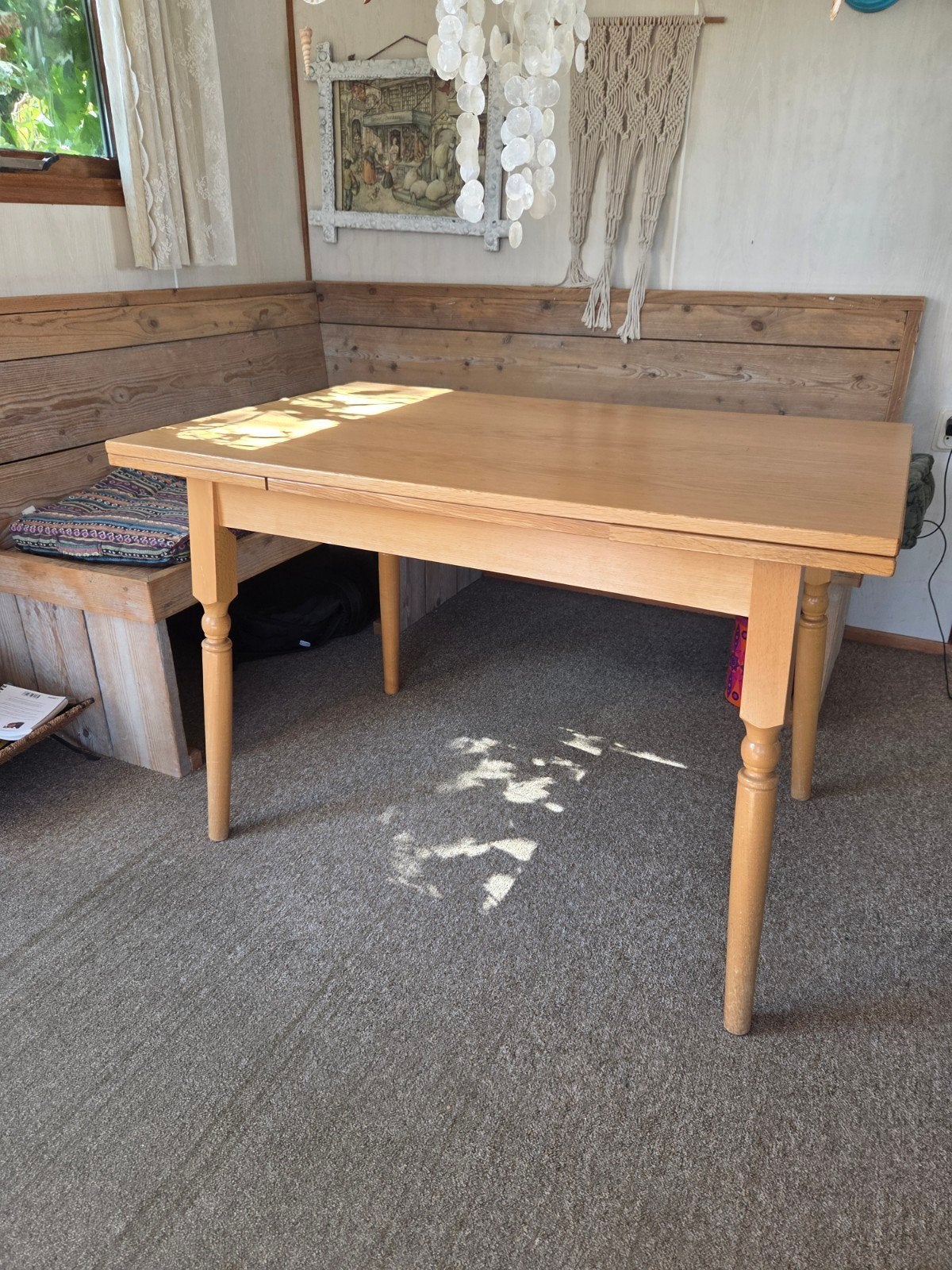 Uitschuifbare eettafel - 75x70/110/170 cm, Ophalen, Rechthoekig, 50 tot 100 cm