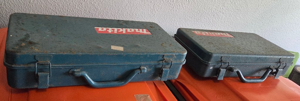Makita gereedschapskist met diverse inhoud (gr). L 48 - br 2, Ophalen of Verzenden, Gebruikt