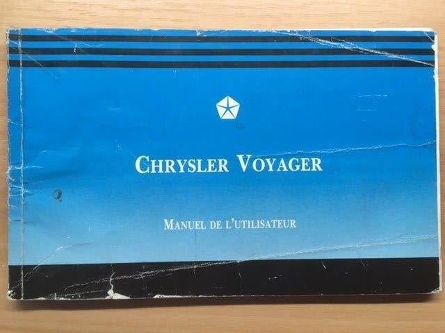 Chrysler Voyager Gebruikershandleiding (Frans)  1992, Auto diversen, Ophalen of Verzenden