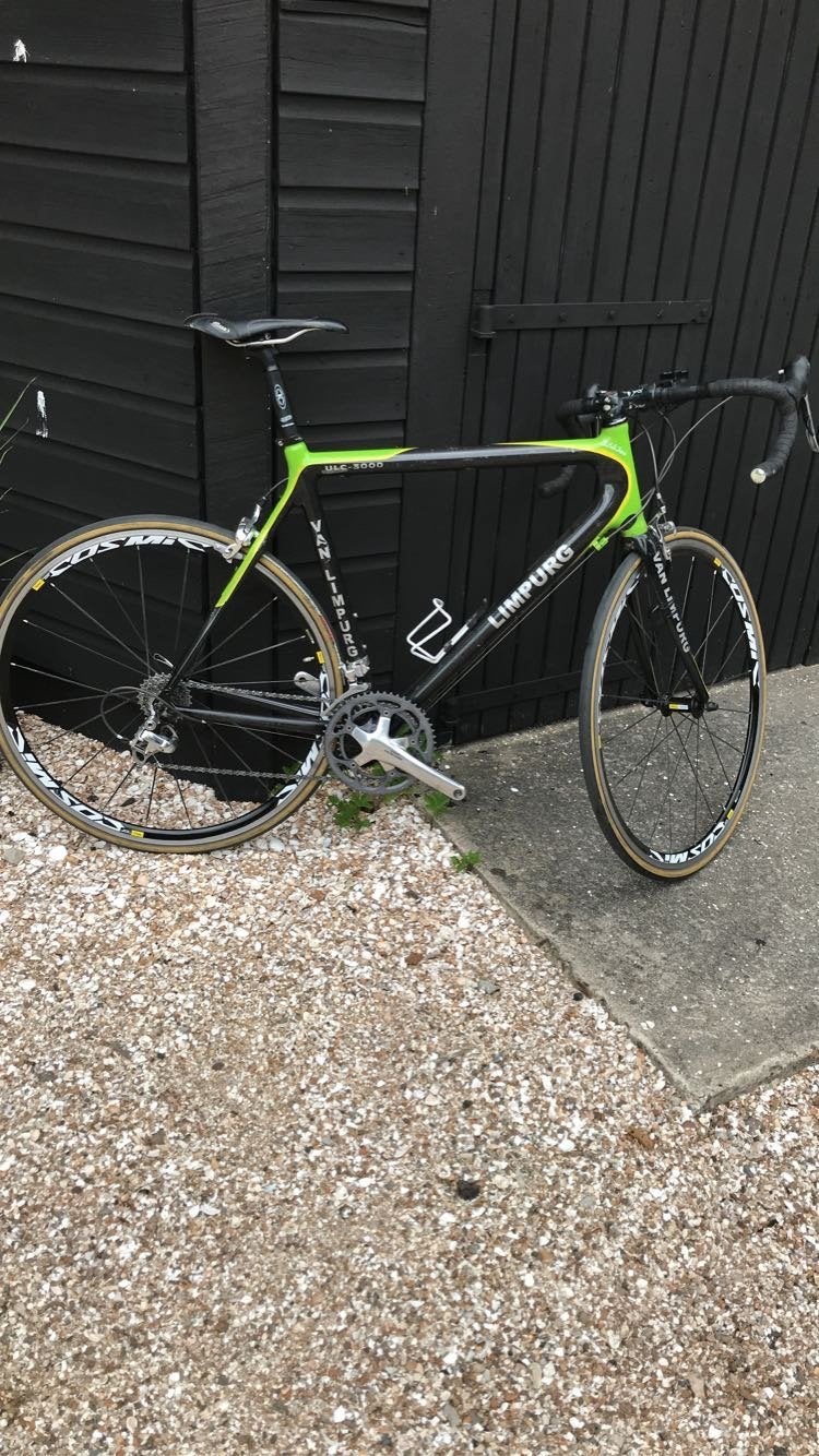 Van Limpurg ULC racefiets, Shimano Ultegra, carbon, 56cm, Gebruikt, Carbon, Meer dan 20 versnellingen, 53 tot 57 cm