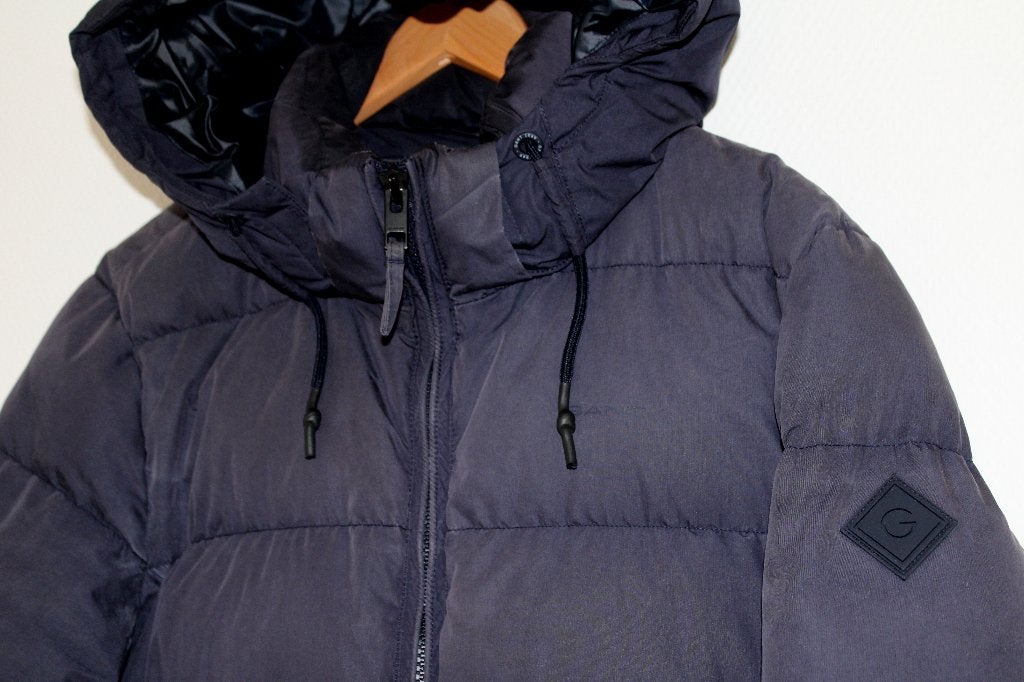 Gant Alta Down Jacket winterjas donsjas jas maat M d-blauw, GANT, Ophalen of Verzenden, Zo goed als nieuw, Maat 48/50 (M)