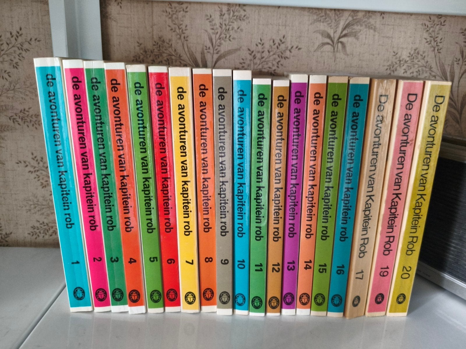 De Avonturen van Kapitein Rob - Complete serie(deel 18 mist), Boeken, Ophalen of Verzenden, Gelezen, Pieter Kuhn