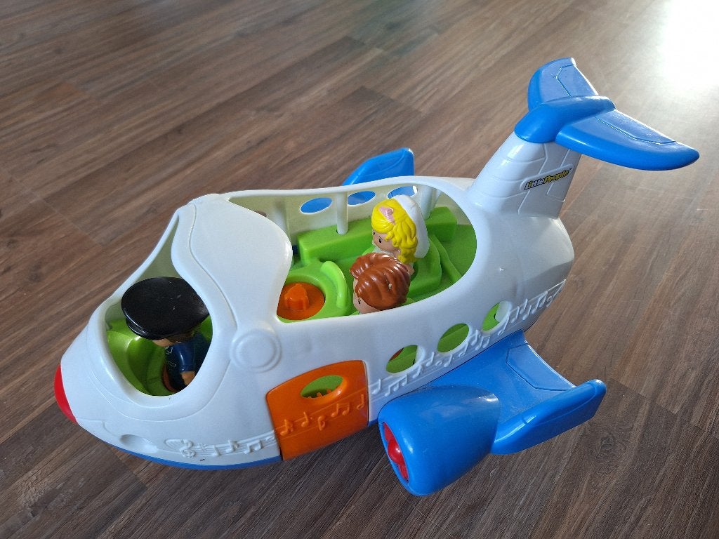 Fisher Price Little People vliegtuig, Kinderen en Baby's, Speelgoed | Fisher-Price, Ophalen, Gebruikt, Auto of Voertuig