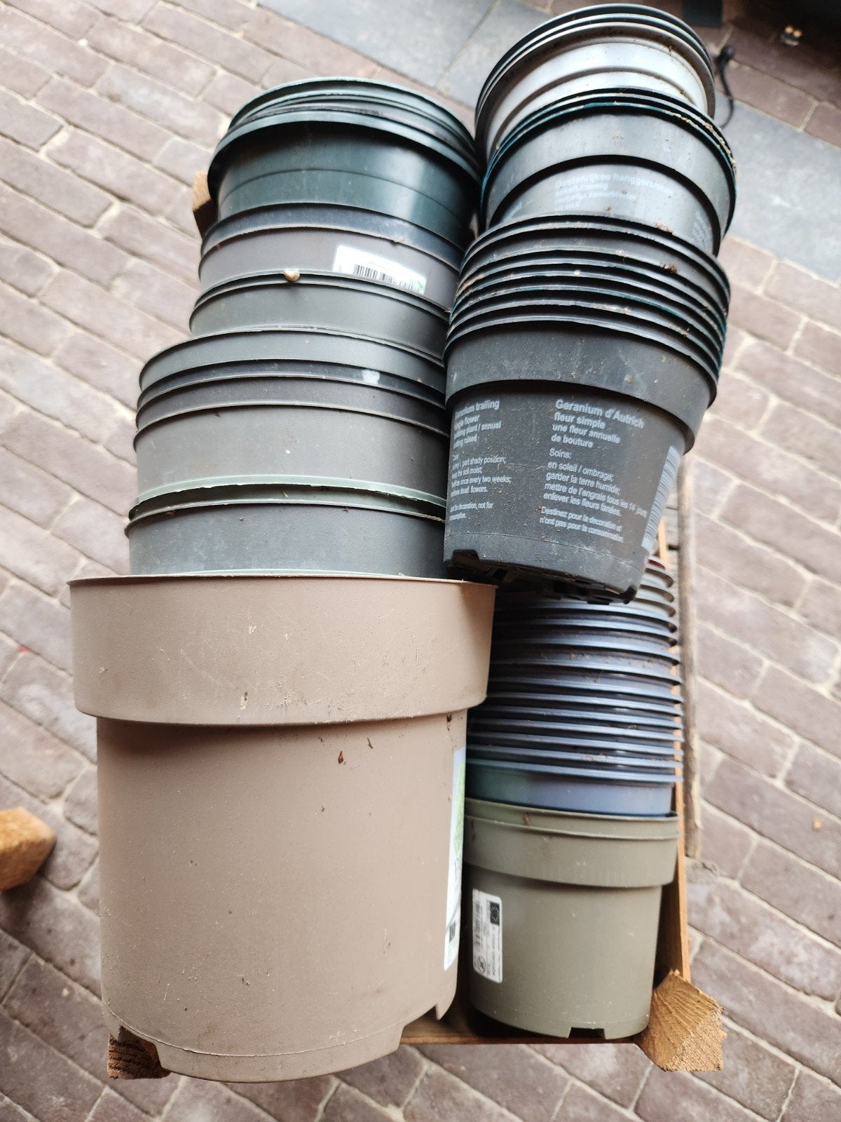Kweekpotten plastic  gratis afhalen, Ophalen, Kweekbak