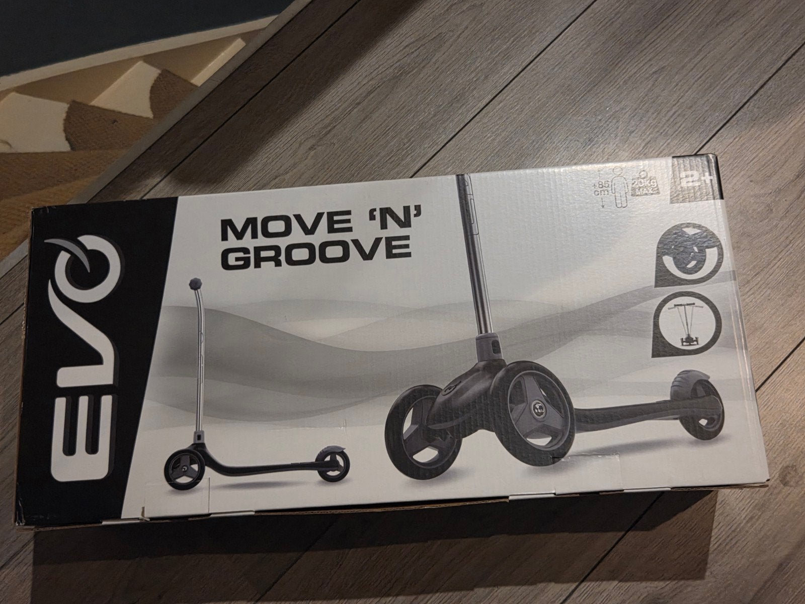 Nieuwe EVO Move 'N' Groove step in doos, Ophalen, Nieuw, Gewone step, EVO