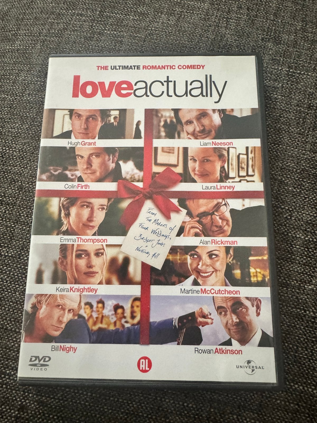 Love Actually DVD - Romantische Komedie Klassieker, Nederlands, Romantische komedie, Ophalen of Verzenden, Zo goed als nieuw