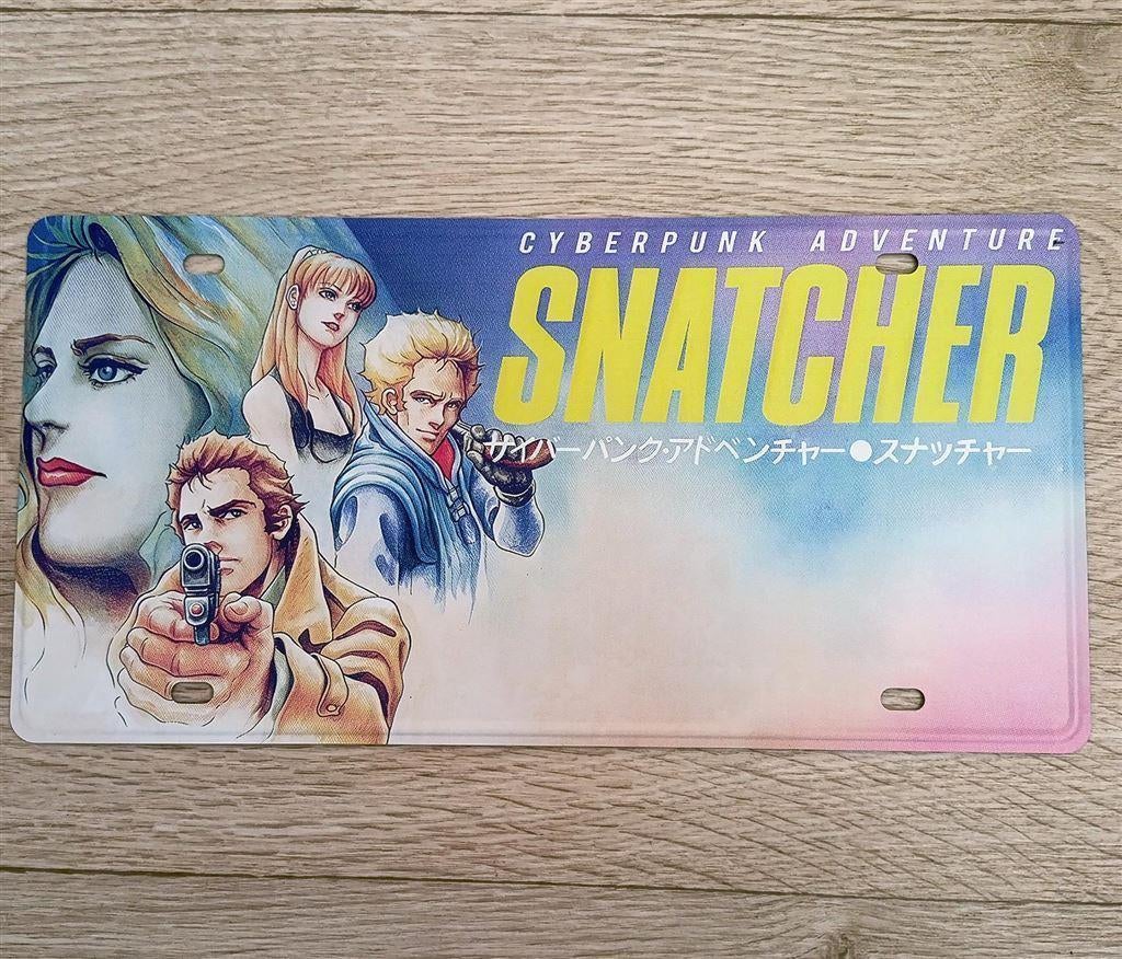 SNATCHER Konami MSX Sega CD Metalen Nummerbord, 1 speler, Ophalen of Verzenden, Nieuw, Vanaf 3 jaar