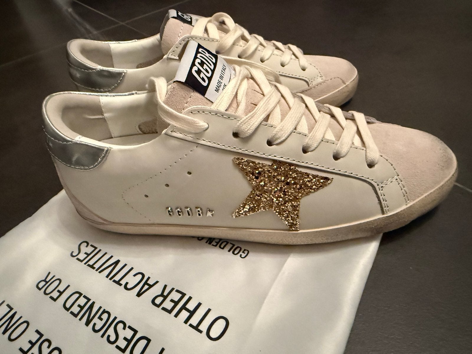 Nieuwe Golden Goose Sneakers - Maat 38, Beige, Nieuw, Ophalen of Verzenden, Sneakers of Gympen