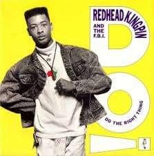 Hip Hop Single (1989) Redhead Kingpin - Do the Right Thing, Gebruikt, Fotohoes, 7 inch, Ophalen of Verzenden