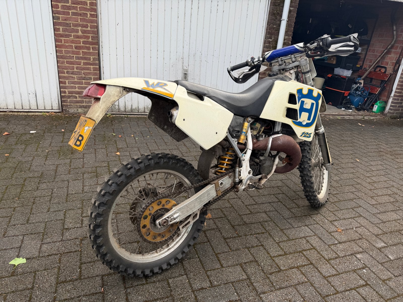 Husqvarna WR 125 Enduro/Crossmotor - loopt niet, Gebruikt, Particulier, Enduro, Handgeschakeld