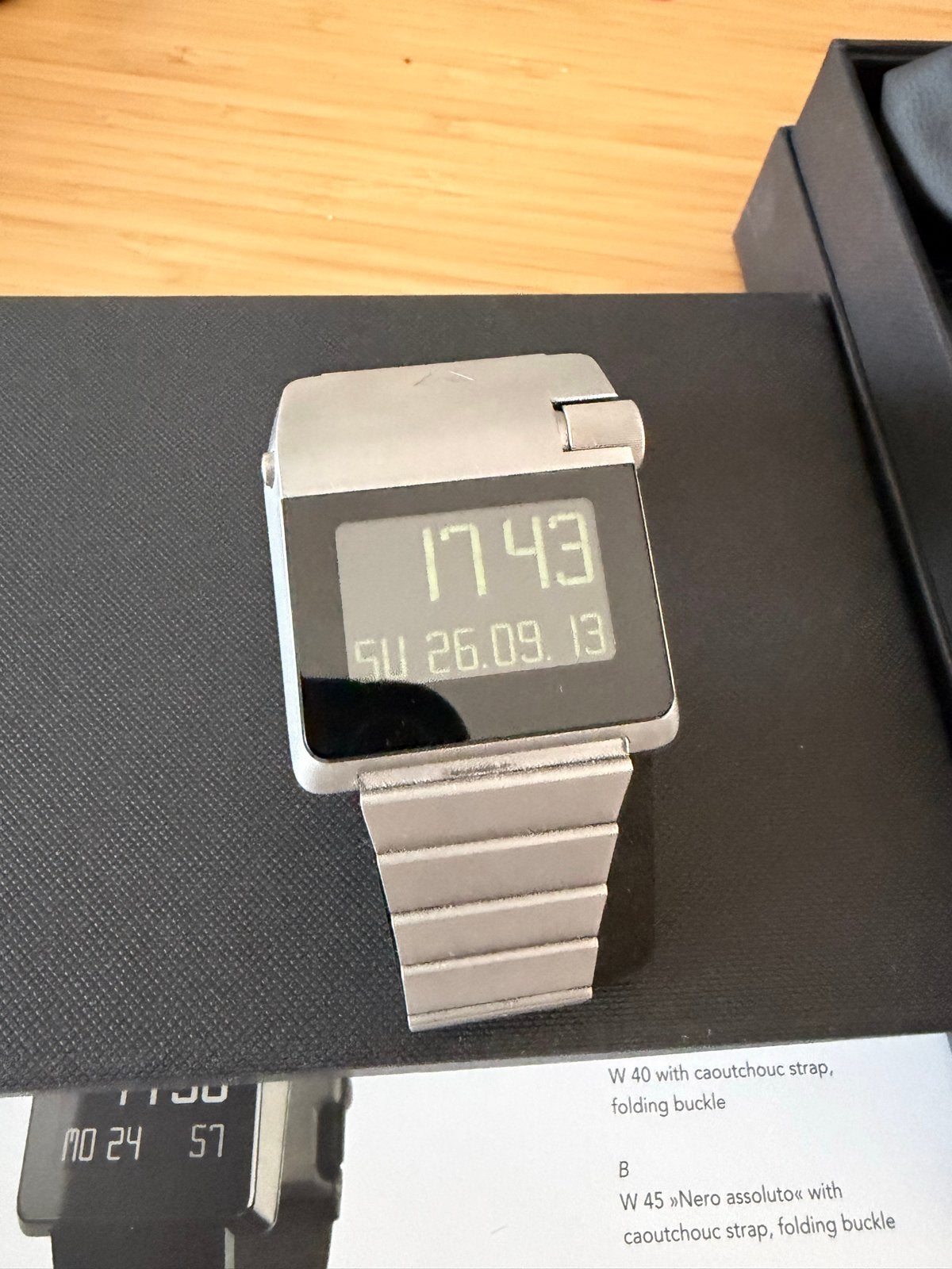 Ventura v-tech Alpha_II digitaal horloge, Overige merken, Staal, Polshorloge, Ophalen of Verzenden