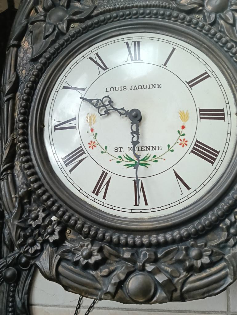 Louis Jaquine en St. Etienne, Ophalen, Gebruikt, Analoog, Wandklok