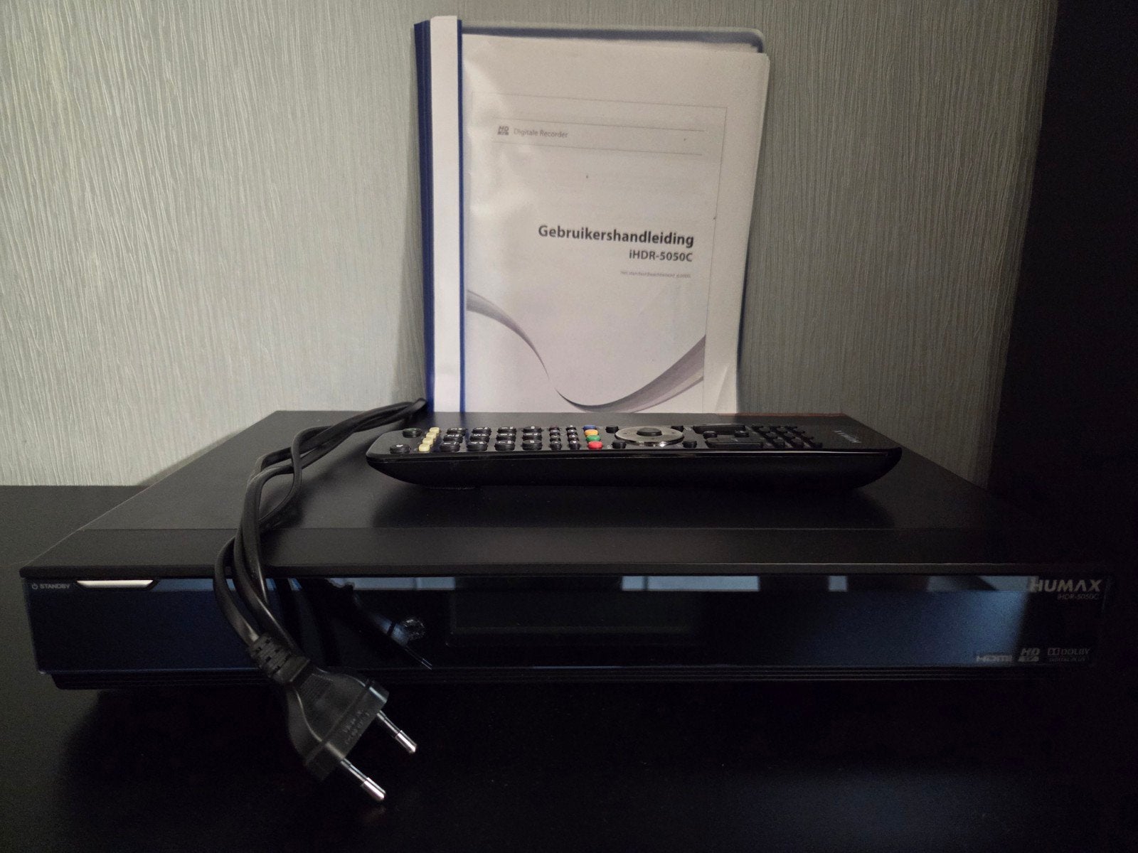 Humax iHDR-5050C Harddiskrecorder met afstandsbediening, Ophalen of Verzenden, Gebruikt, Harddiskrecorder
