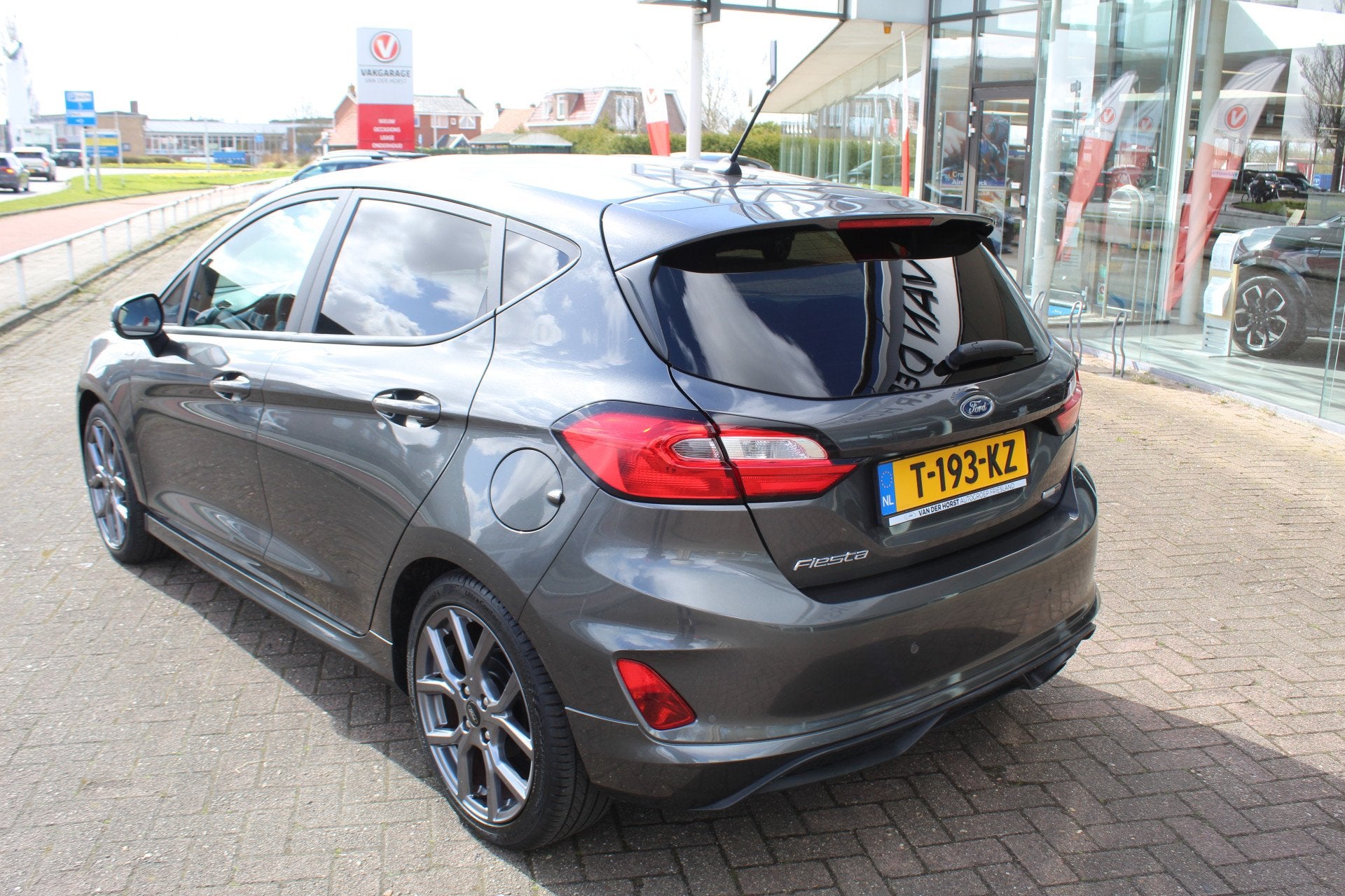 Ford Fiesta 1.0-125pk EcoBoost Mild-Hybrid ST-Line. Luxe, sp, Auto's, Ford, 12 maanden, Gebruikt, Handgeschakeld, Hybride Elektrisch/Benzine