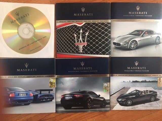 Maserati range fraaie originele cdrom '02 '06 '07 '08 '09, Ophalen, Zo goed als nieuw, Overige merken