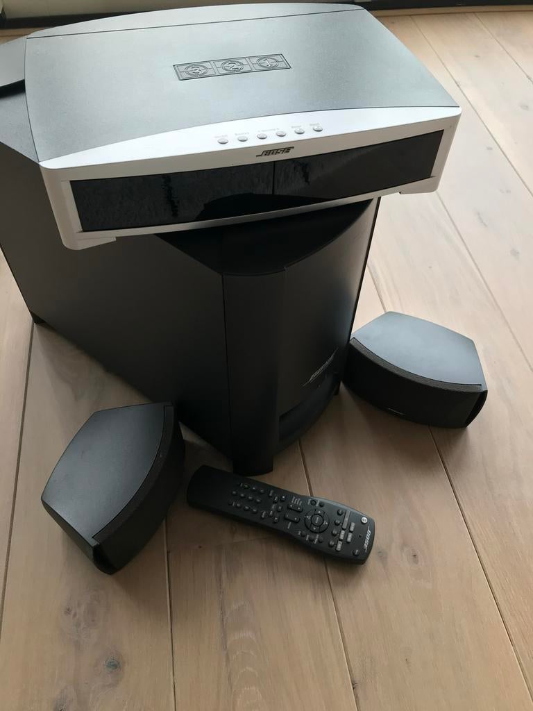 Compleet Bose 1-2-3 Home Cinema Systeem, Overige merken, Gebruikt, 2.1-systeem, Ophalen of Verzenden