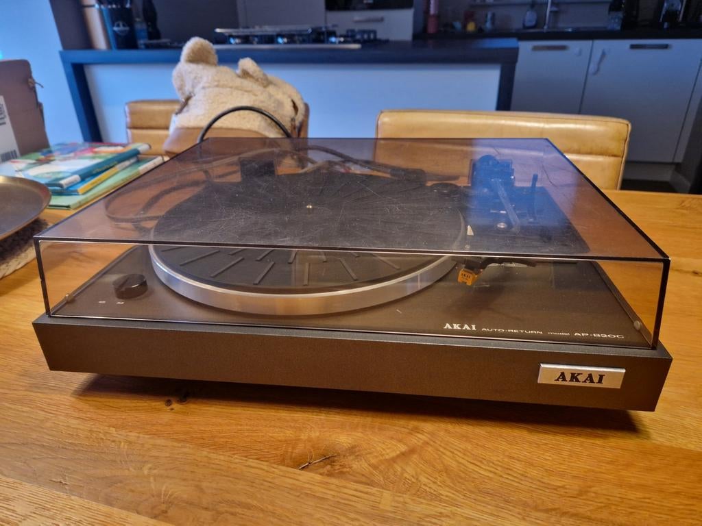 Akai AP-B20C platenspeler met auto return, Audio, Tv en Foto, Platenspelers, Ophalen of Verzenden, Gebruikt, Platenspeler, Akai
