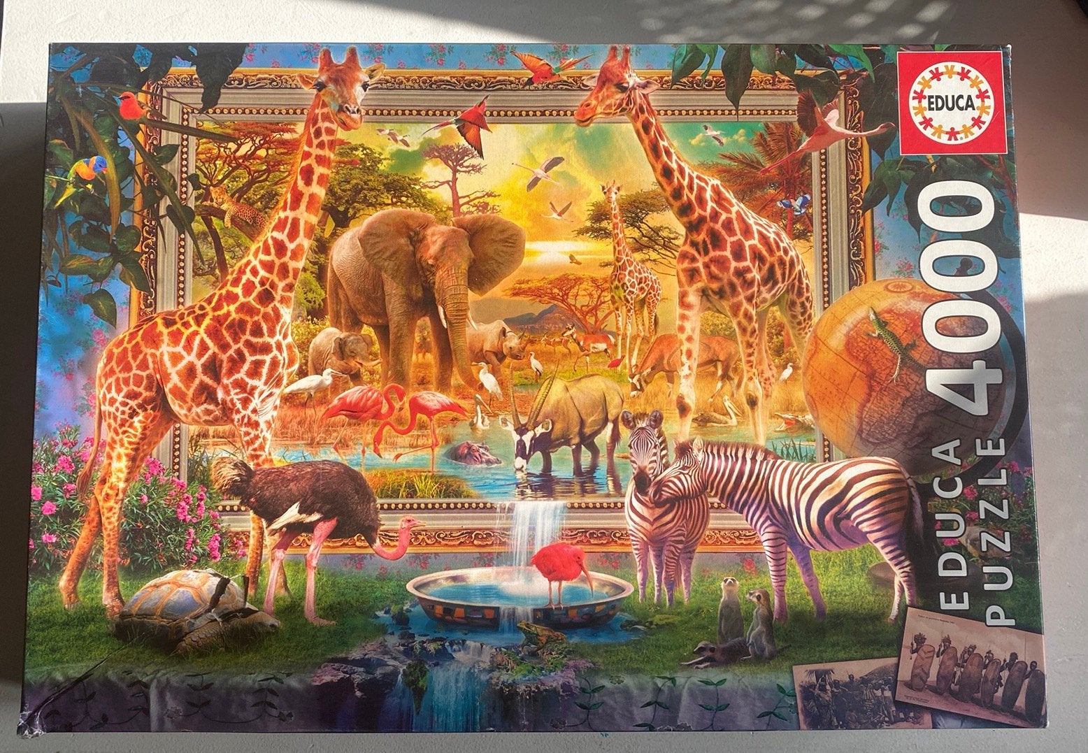 Puzzel 4000 stukjes, Ophalen of Verzenden, Meer dan 1500 stukjes, Zo goed als nieuw, Legpuzzel