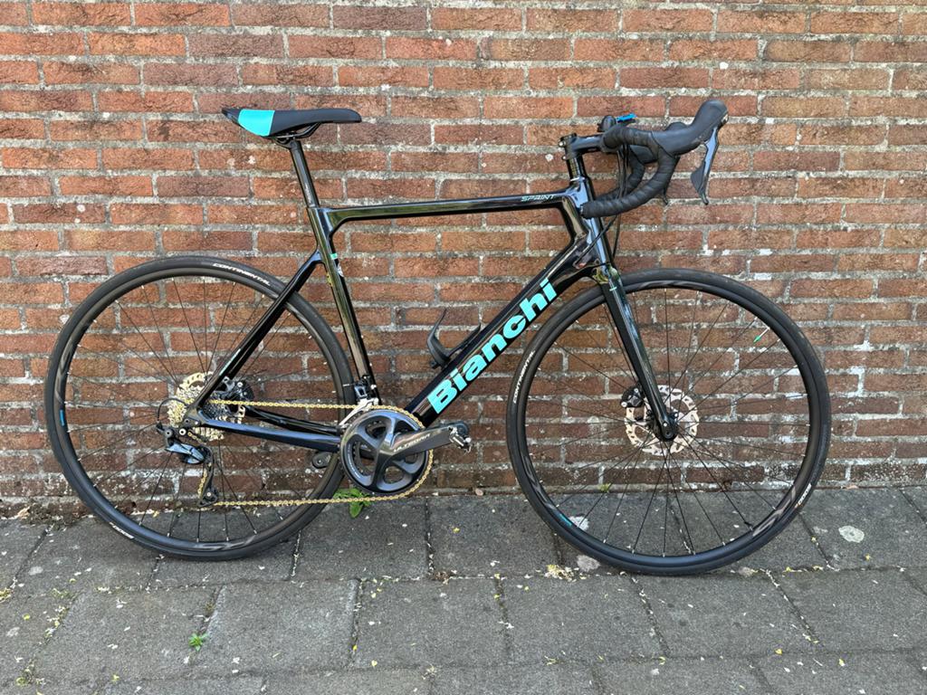 Bianchi Sprint 59cm disc, Overige merken, 28 inch, Gebruikt, Carbon