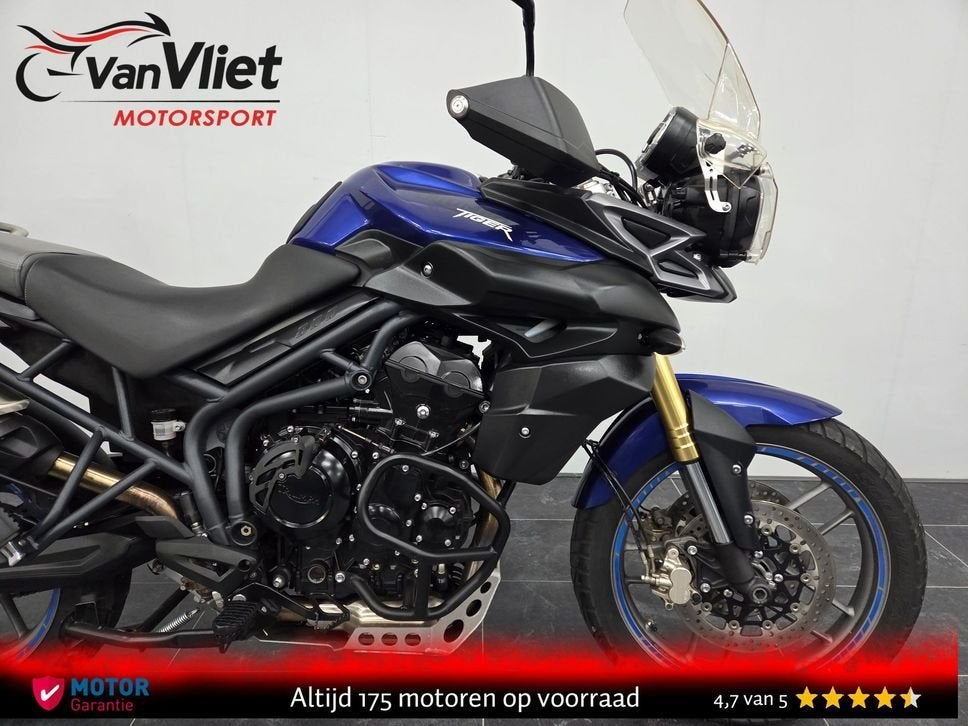 Erg Mooie Triumph Tiger 800 18869km.! Blauw, Motoren, Motoren | Triumph, Bedrijf, Onbekend, TRIUMPH, Onbekend