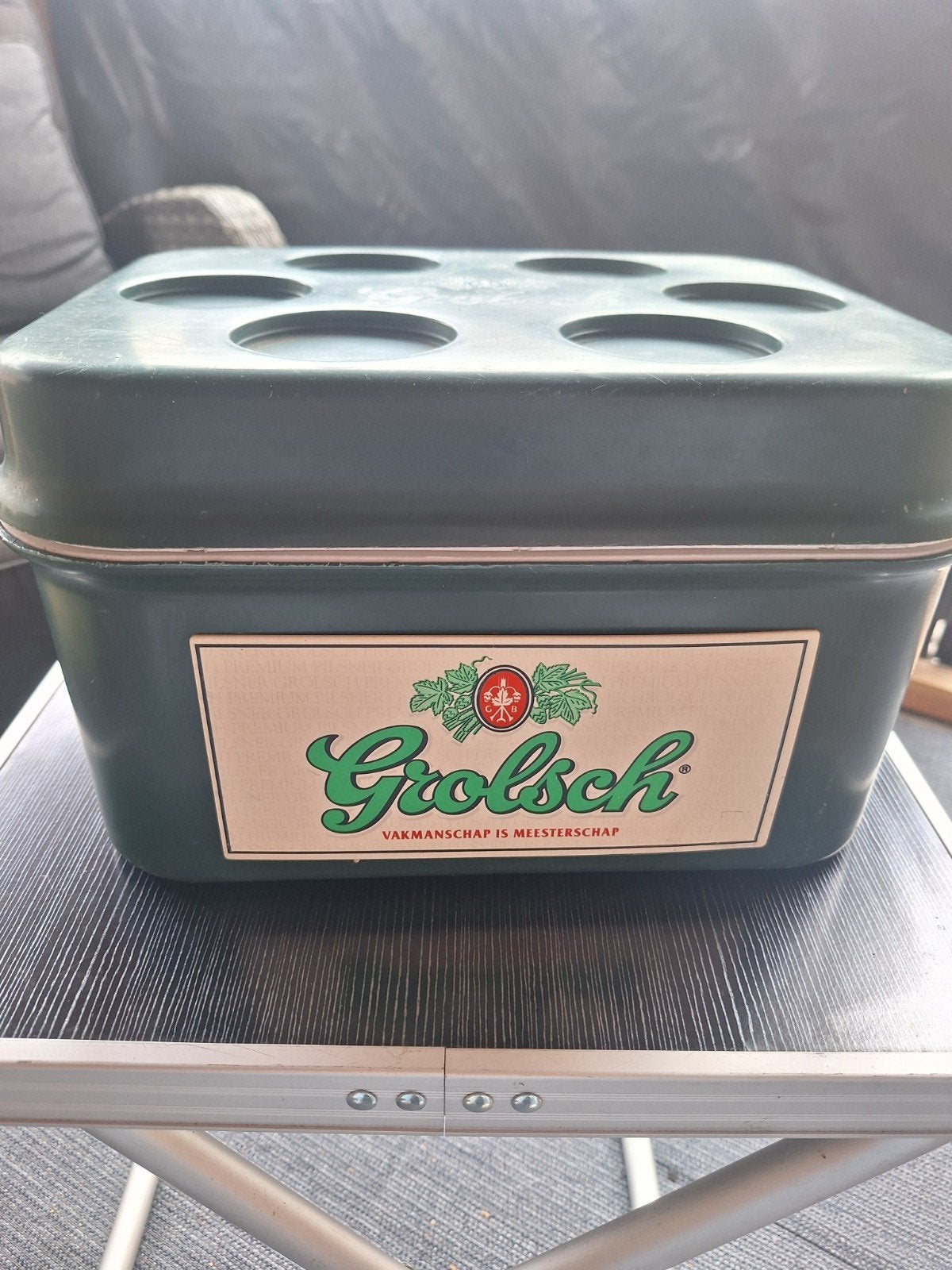 Grolsch Koelbox - Vintage Stijl, Ophalen, Gebruikt, Koelbox, Koelelement