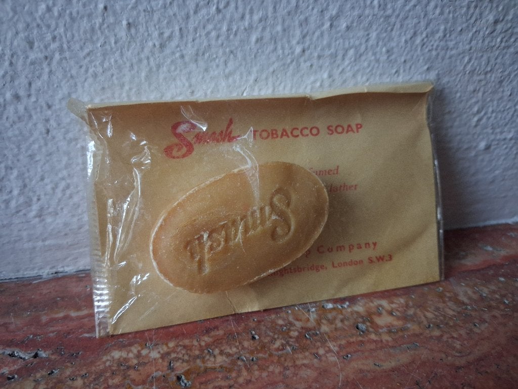 Vintage Smash Tobacco mini Zeep, proefmonster, Verzamelen, Ophalen, Persoonlijke verzorging