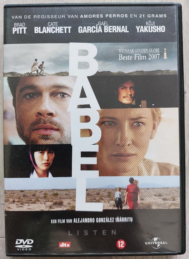 DVD Babel (2006) Brad Pitt, Cate Blanchett, Ophalen, Gebruikt, Nederlands, Overige genres