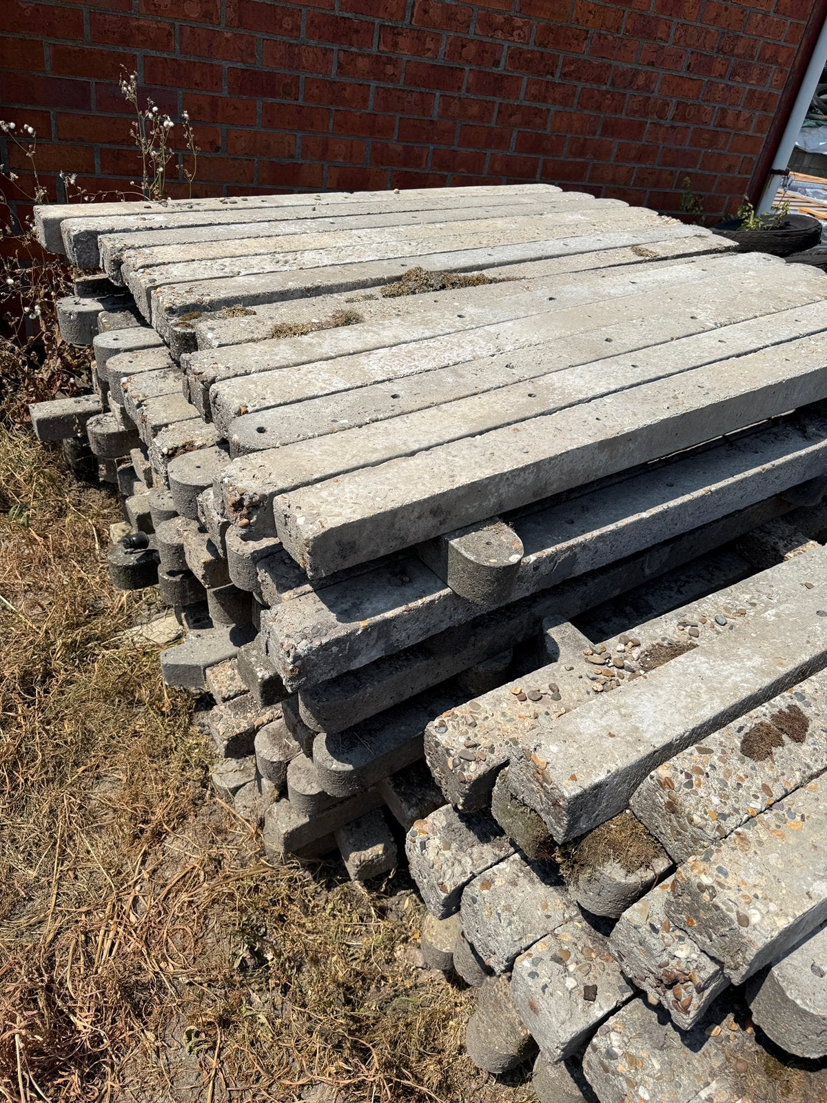 Weidepalen beton, Tuin en Terras, Ophalen, Overige materialen, Minder dan 3 meter, 1 tot 2 meter