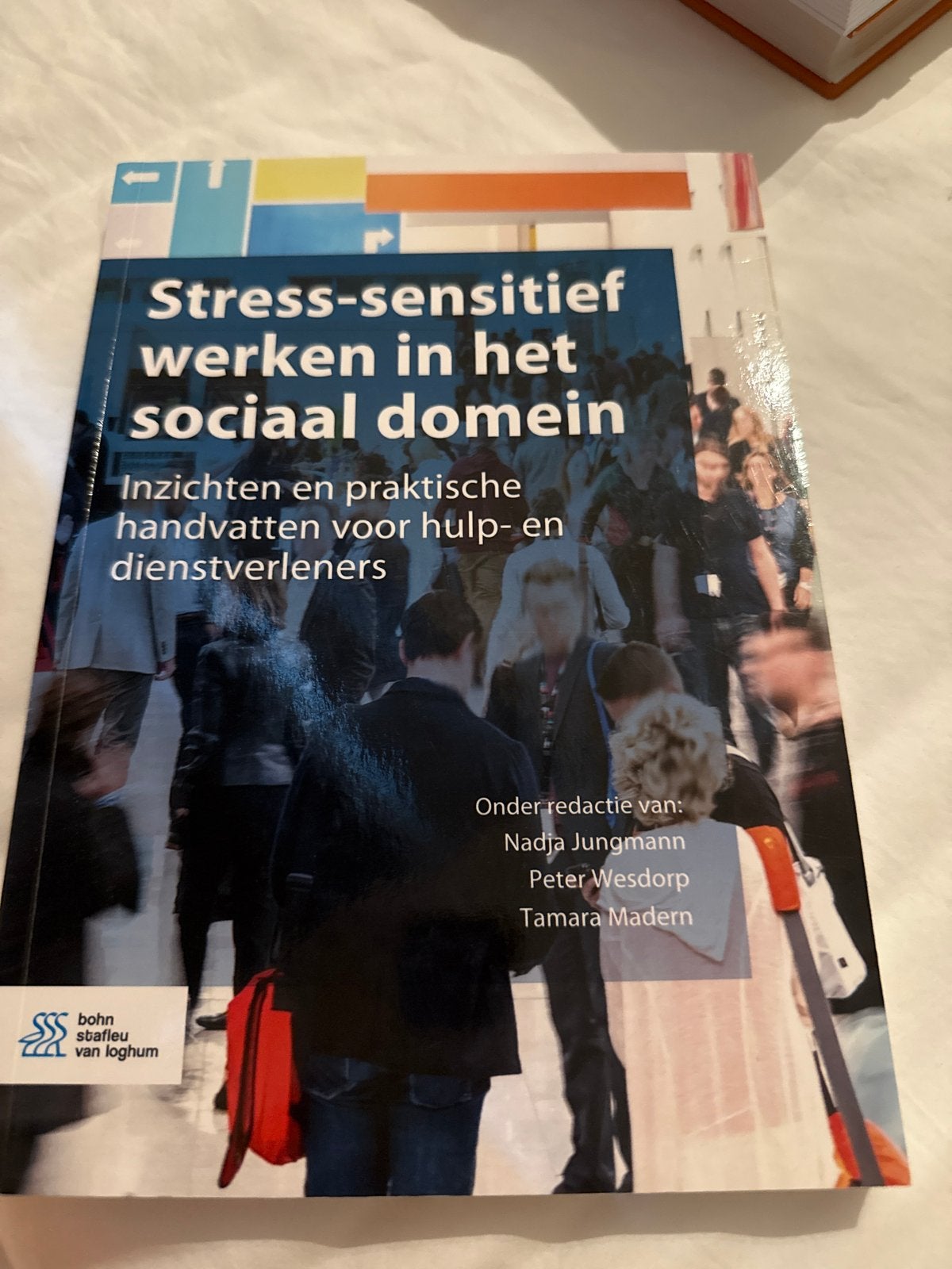 Stress-sensitief werken in het sociaal domein, Boeken, Studieboeken en Cursussen, Ophalen of Verzenden, Gamma, Zo goed als nieuw
