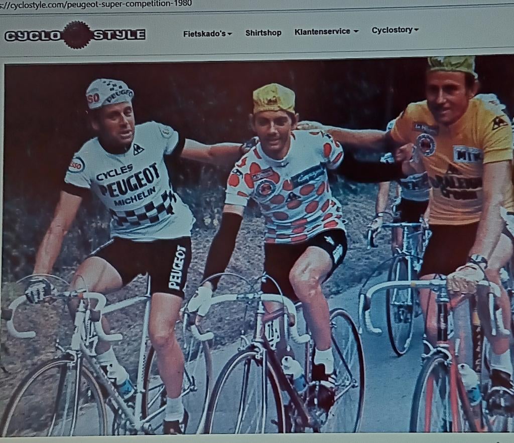 Peugeot racefiets Super Competition 1980, Fietsen en Brommers, 28 inch, Gebruikt, Heren, 53 tot 57 cm