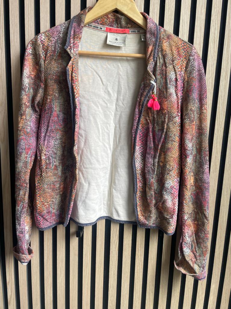 Vrolijk Maison Scotch dames jasje maat S, Ophalen of Verzenden, Gedragen, Maat 36 (S), Overige kleuren