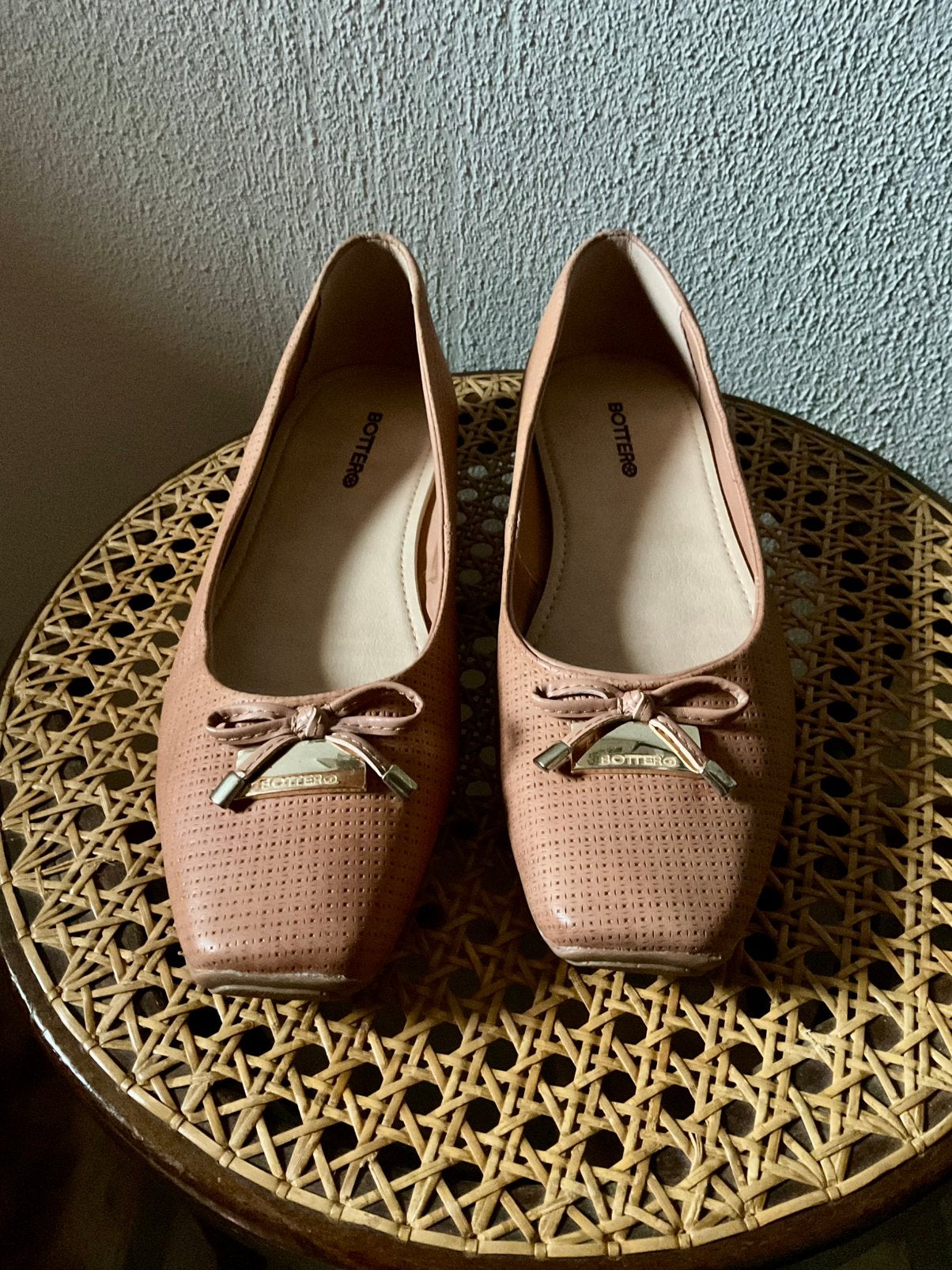 Nieuw! Bottero Super mooie leren licht bruine ballerina’s 41, Bruin, Nieuw, Ballerina's, Ophalen of Verzenden