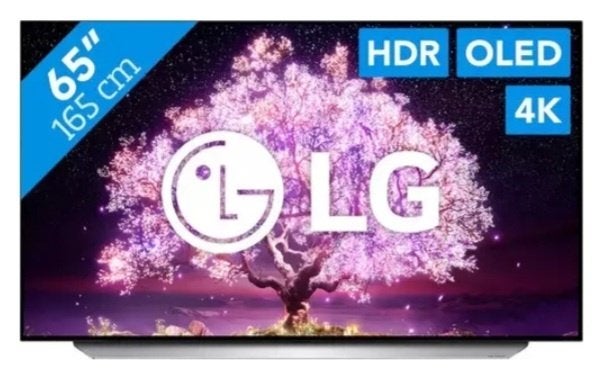 Defecte LG OLED 65 inch (OLED65C16LA) – Scherm 100% heel, Ophalen, 4k (UHD), OLED, 120 Hz