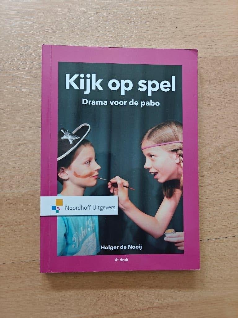 Studieboek Pabo: kijk op spel, Nieuw, Holger de Nooij, Alpha, HBO