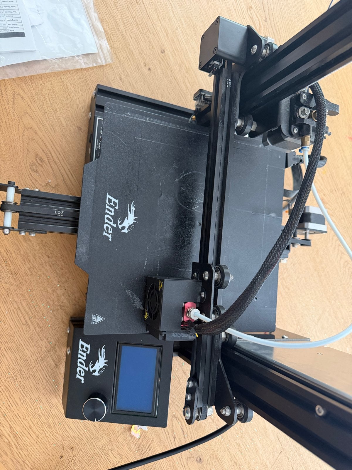 Creality Ender 3 3D-printer met filament, Ophalen of Verzenden, Zo goed als nieuw, Filament