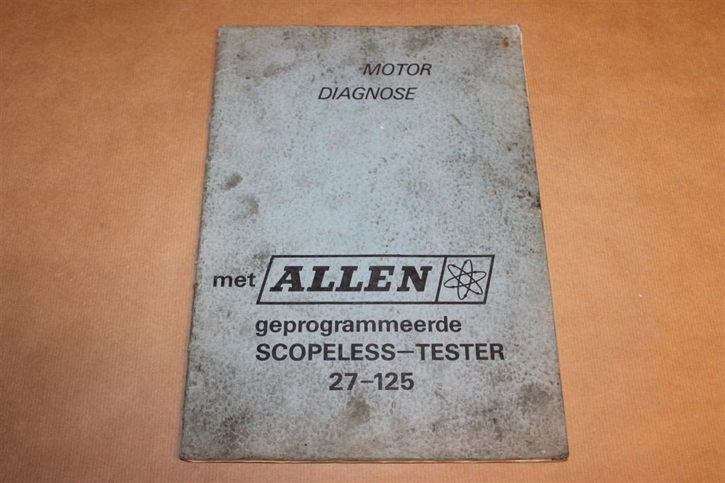 ALLEN Motordiagnose — Scopeless-Tester 27-125 Handleiding, Ophalen of Verzenden