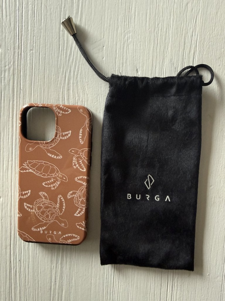 BURGA iPhone 13 mini case / hoesje (NIEUW), Kunststof, IPhone 13 mini, Verzenden, Bruin