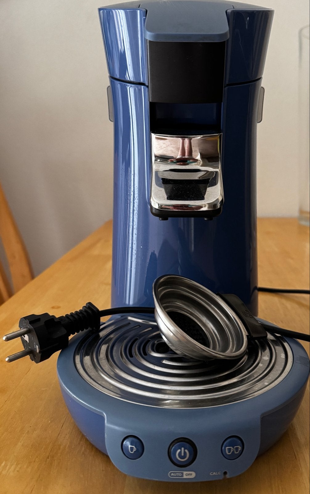 Philips Senseo Original Koffiezetapparaat - Blauw, Witgoed en Apparatuur, Koffiezetapparaten, Ophalen, Koffiepads en cups, Gebruikt